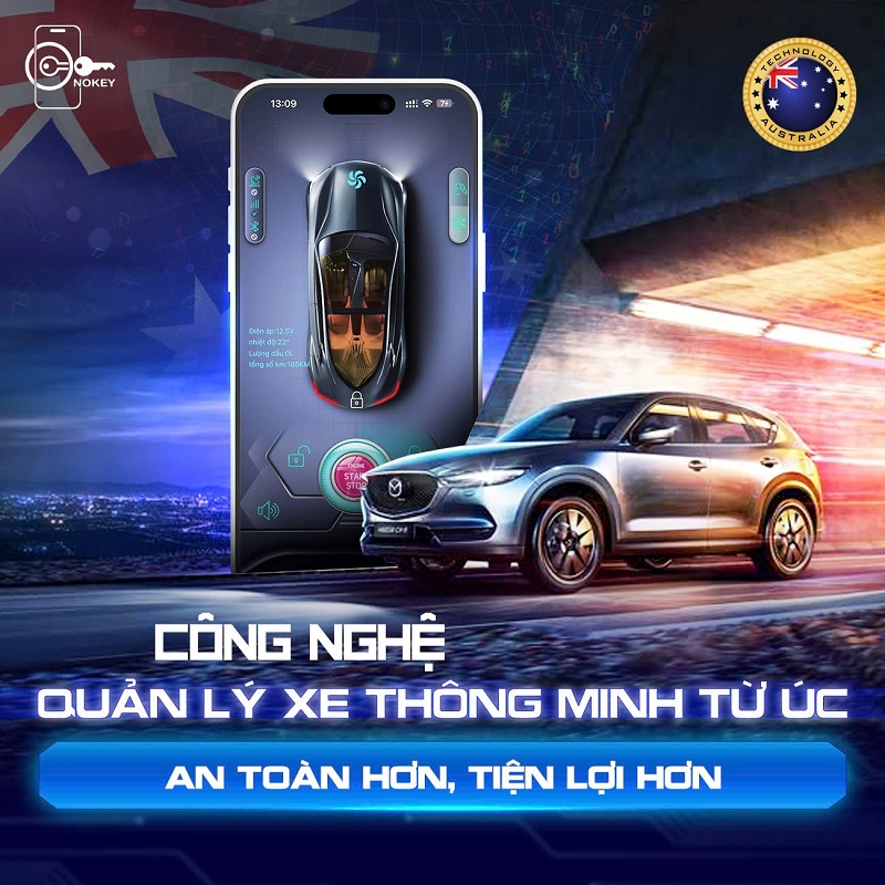 Ứng dụng Nokey – Giải pháp quản lý xe thông minh qua điện thoại