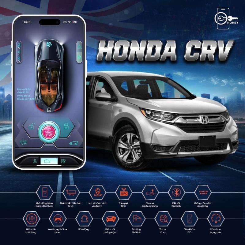 Ứng dụng quản lý xe ô tô Honda