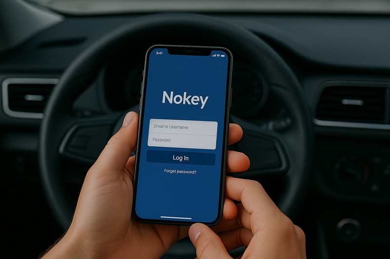 Không đăng nhập được vào ứng dụng Nokey